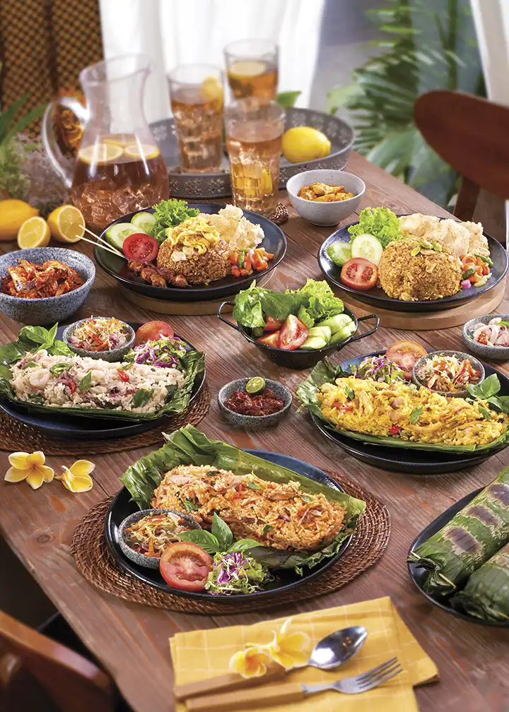 Paket Nasi Goreng Kampung & Nasi Goreng Pete Kecombrang & Nasi Bakar Ayam & Nasi Bakar Cumi & Nasi Bakar Tongkol di Amanaia