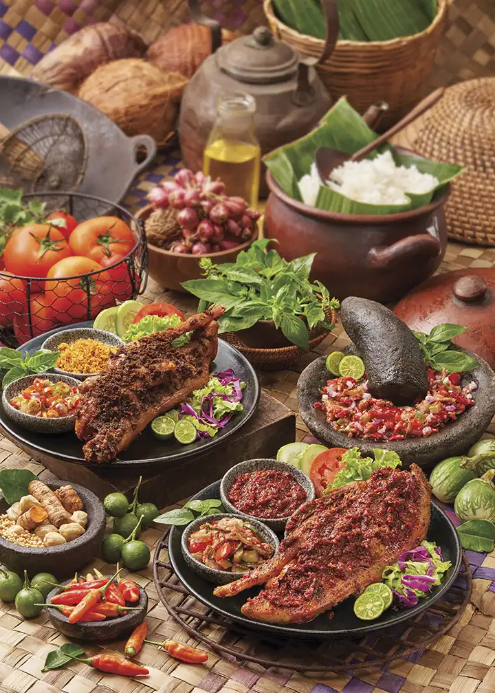 BEBEK GORENG BUMBU IRENG & BEBEK BAKAR TALIWANG