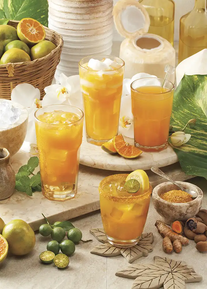 ES JERUK KELAPA, JERUK HANGAT, ES JERUK & ES JERUK KUNYIT ASAM