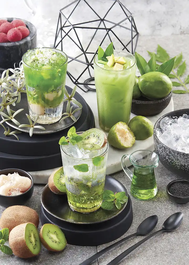 ES KIWI LECI, JUS KEDONDONG & ES KIWI MINT