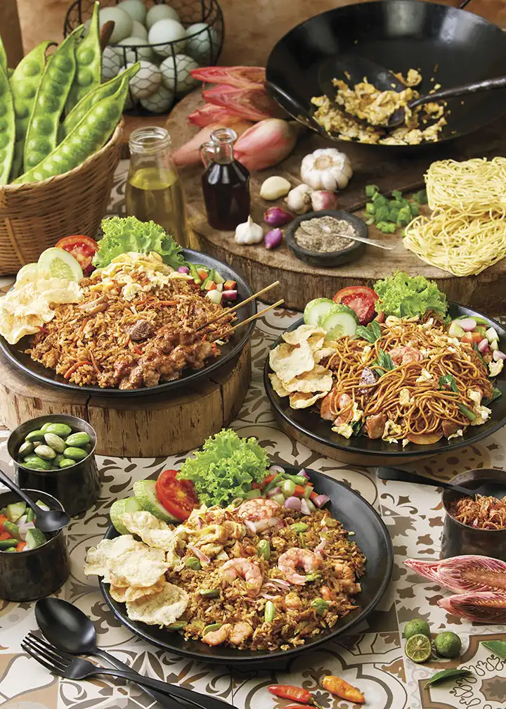 NASI GORENG KAMPUNG, MIE GORENG & NASI GORENG PETE KECOMBRANG - AMANAIA